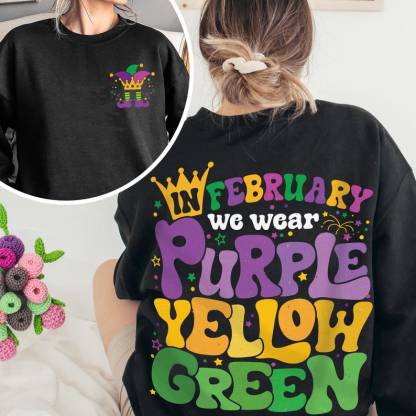 Mardi Gras Sweatshirt-lovefitte