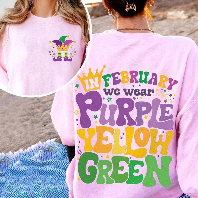 Mardi Gras Sweatshirt-lovefitte