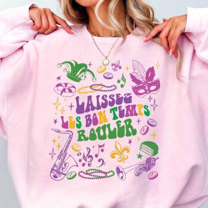 Laissez Les Bons Temps Rouler Sweatshirt-lovefitte