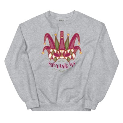 Cute Mardi Gras Sweatshirt  Let the Shenanigans 