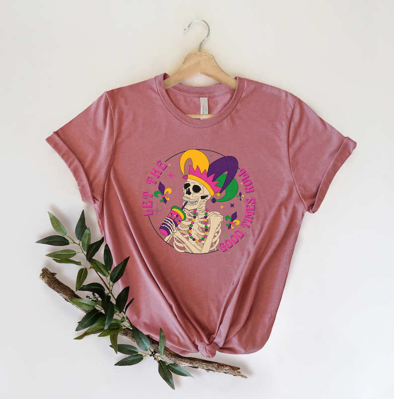 Mardi Gras Drinking Team shirt-lovefitte