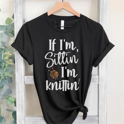 Grandma Knitting Shirt