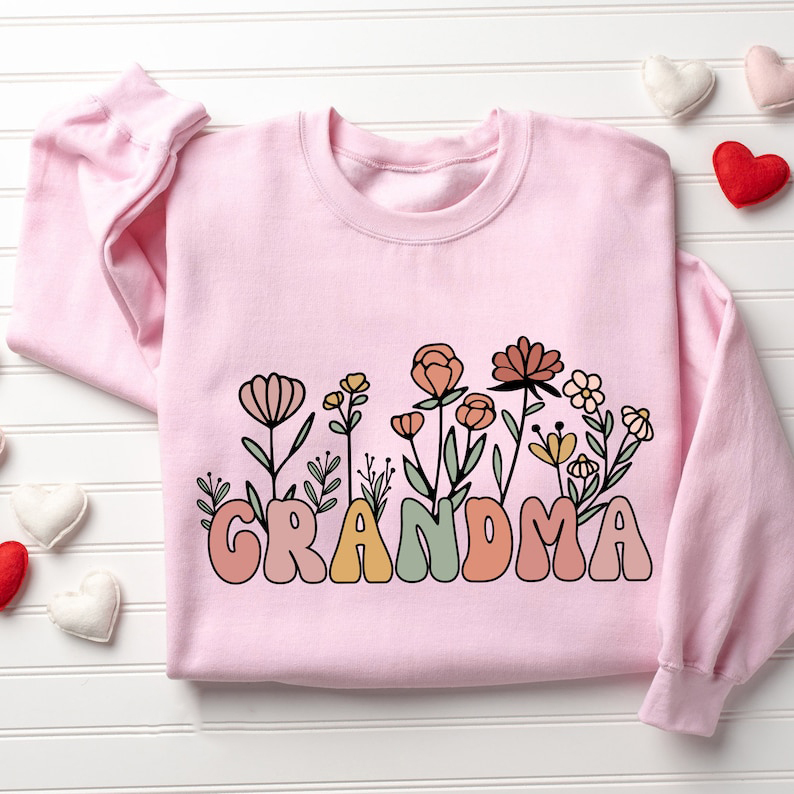 Floral Grandma Sweatshirt