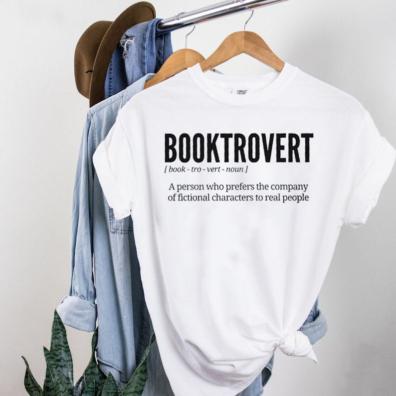 Booktrovert Vintage Shirt