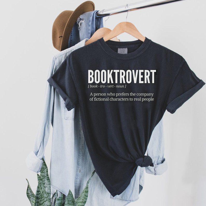 Booktrovert Vintage Shirt