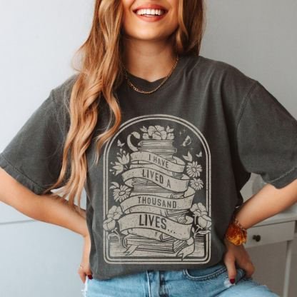  I Have Lived a Thousand Lives Vintage Shirt