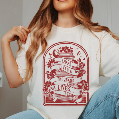  I Have Lived a Thousand Lives Vintage Shirt