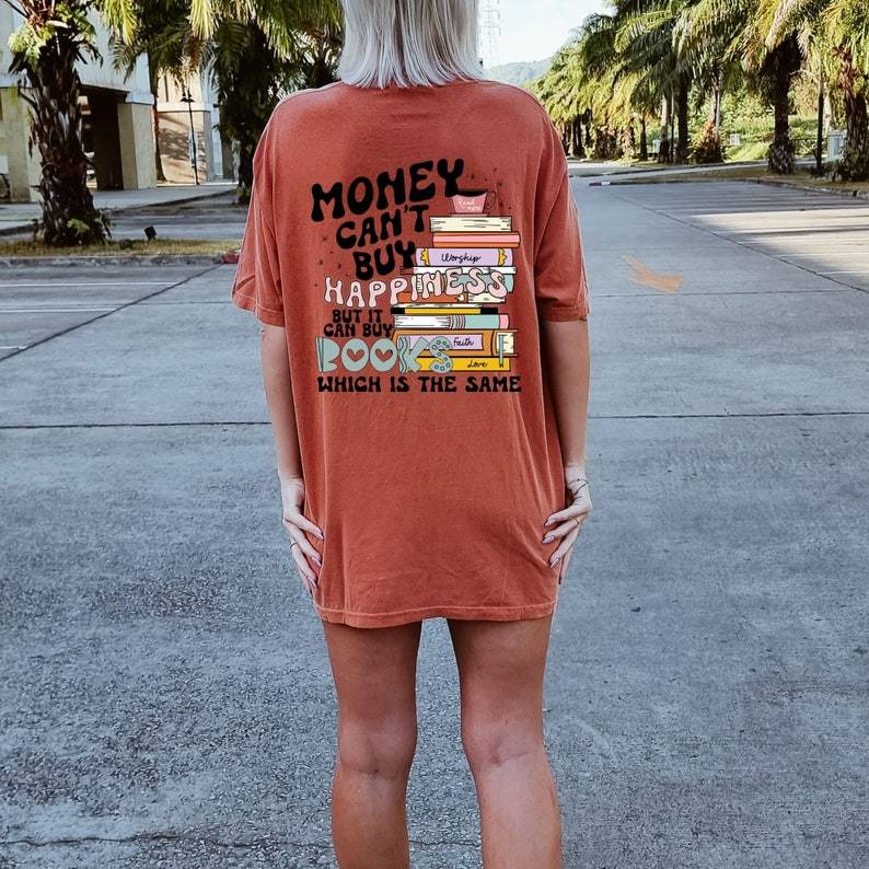 Book Lover 2-Side Printed Shirt