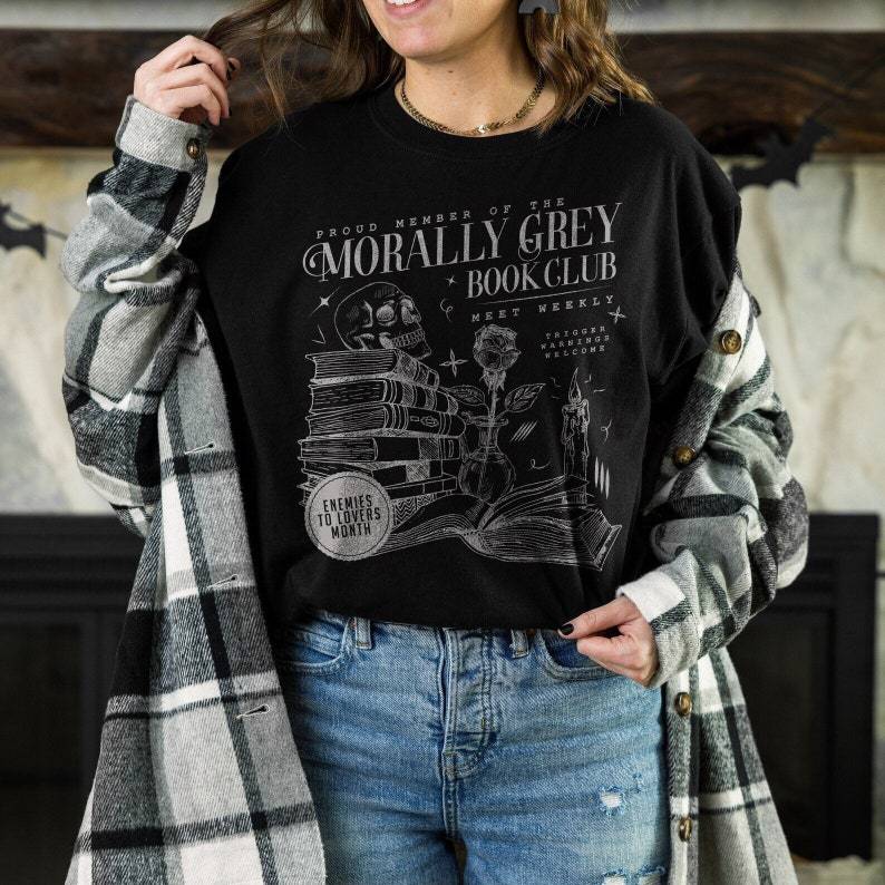 Morally Grey Book Club Shirt