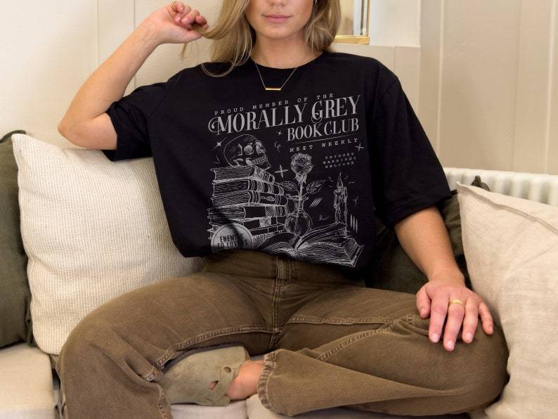 Morally Grey Book Club Shirt