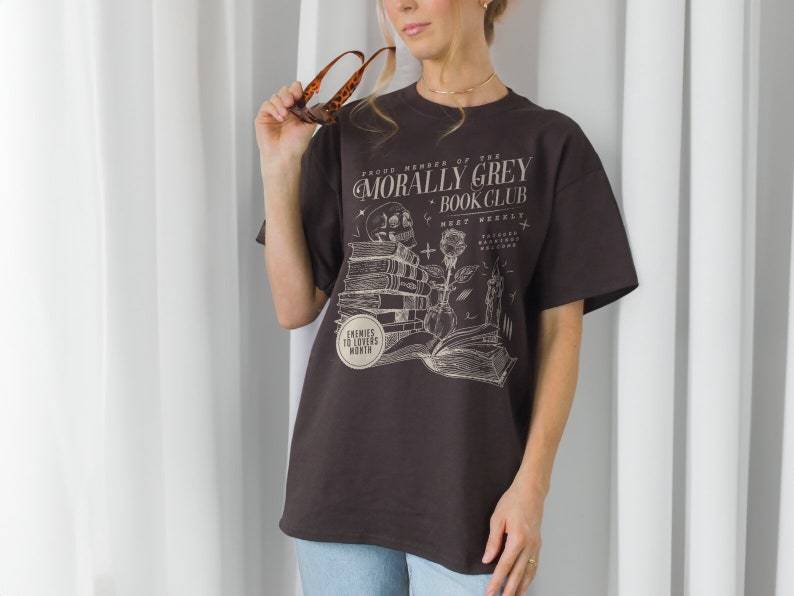 Morally Grey Book Club Shirt