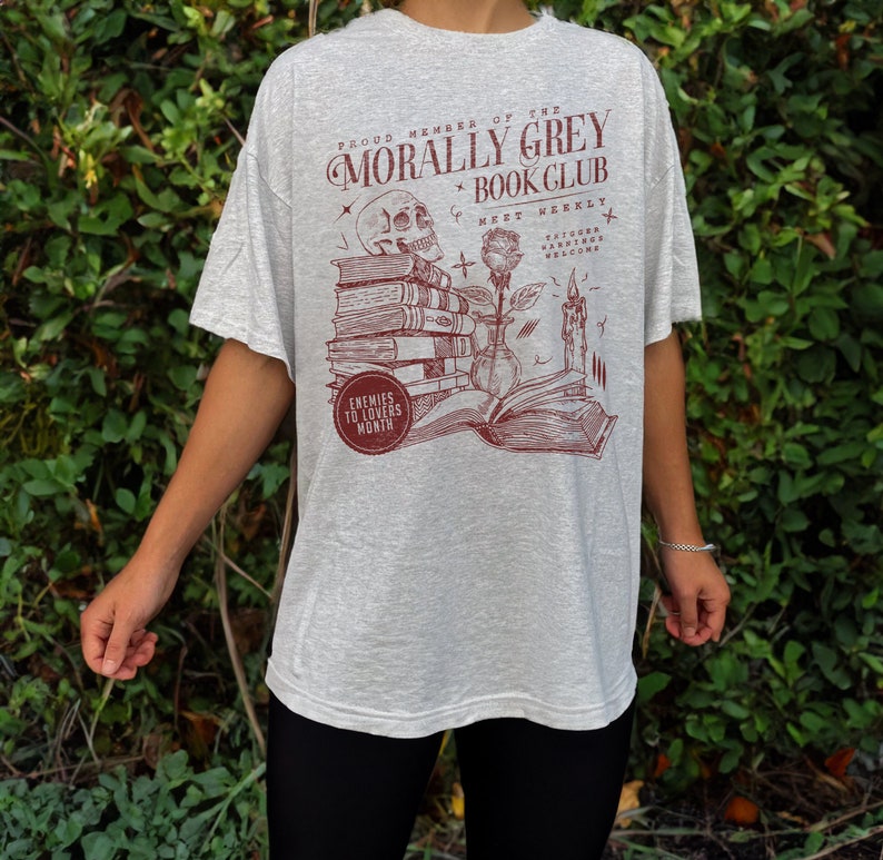 Morally Grey Book Club Shirt