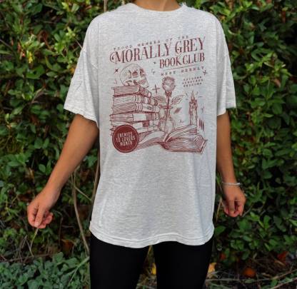 Morally Grey Book Club Shirt