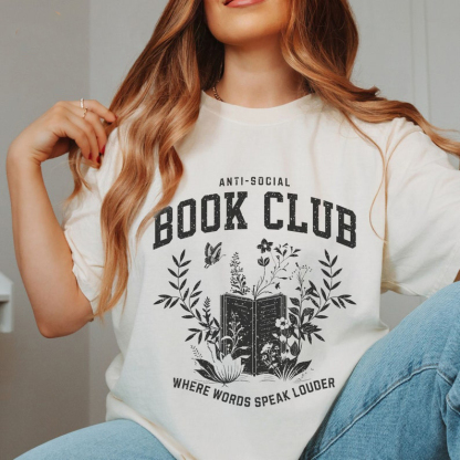 Anti Social Book Club Shirt