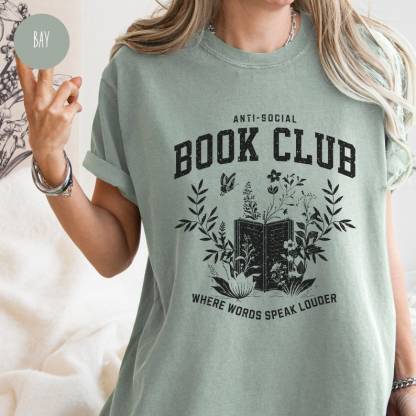 Anti Social Book Club Shirt