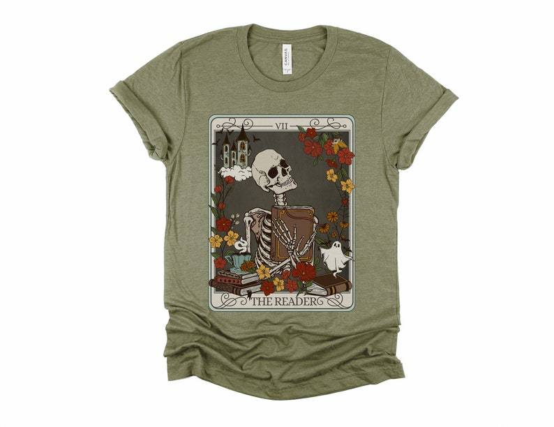 The Reader Tarot Card T-Shir