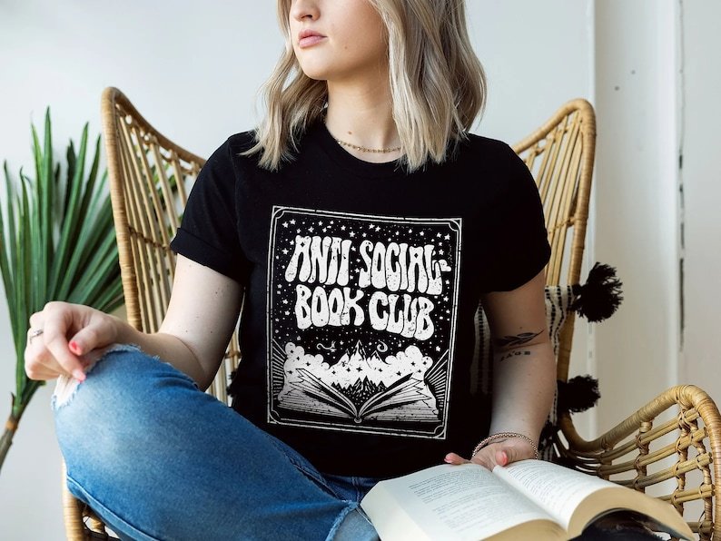 Anti Social Book Club Shirt
