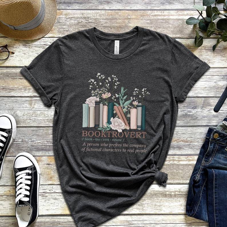 Booktrovert Retro Shirt