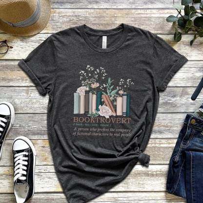 Booktrovert Retro Shirt
