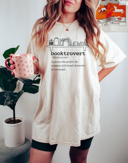 Booktrovert Definition Shirt