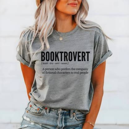 Booktrovert Vintage Shirt