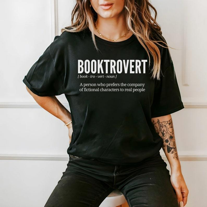 Booktrovert Vintage Shirt