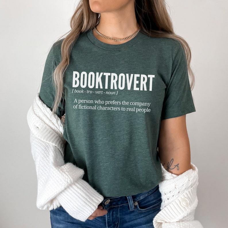 Booktrovert Vintage Shirt