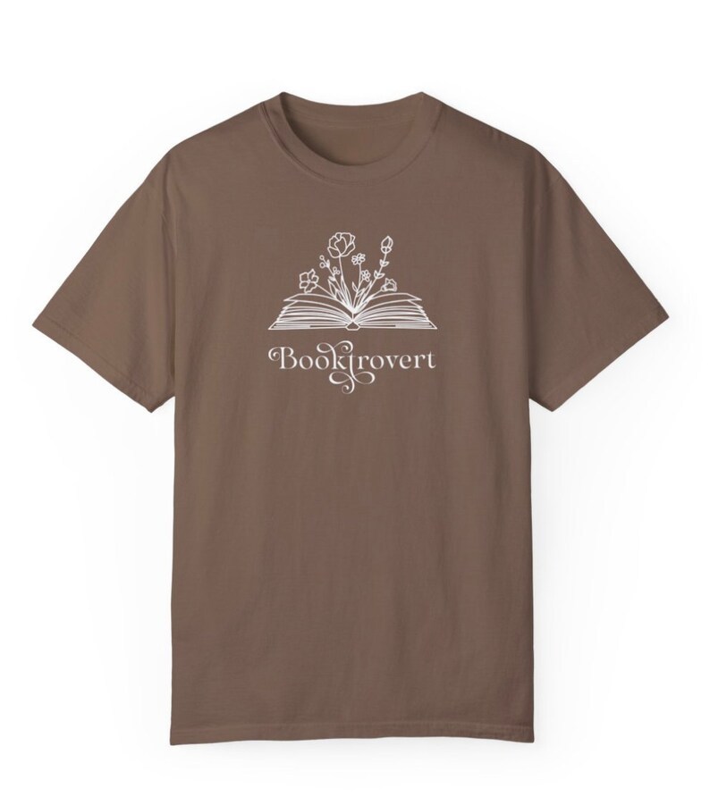 Booktrovert Flower Shirt