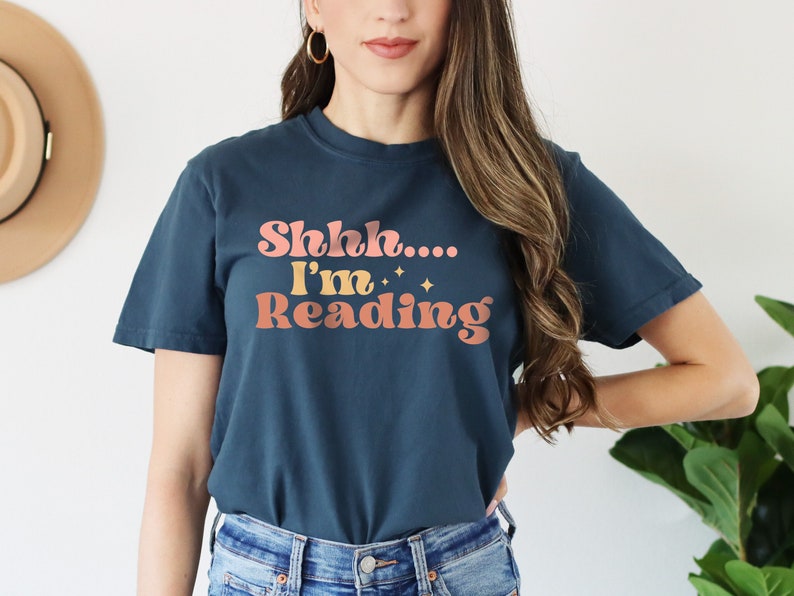 Shhh I'am Reading Bookish Shirt