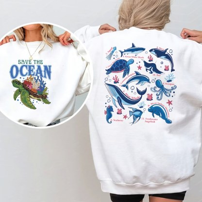Save The Ocean Sweatshirt