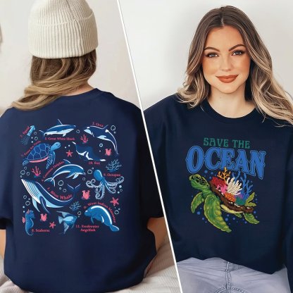 Save The Ocean Sweatshirt