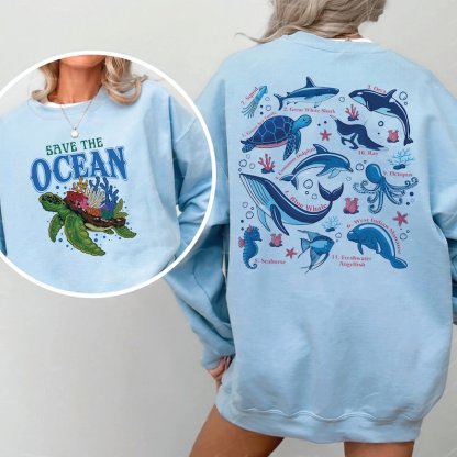 Save The Ocean Sweatshirt