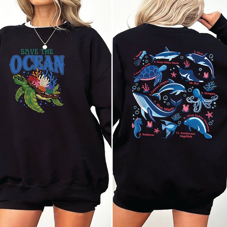 Save The Ocean Sweatshirt
