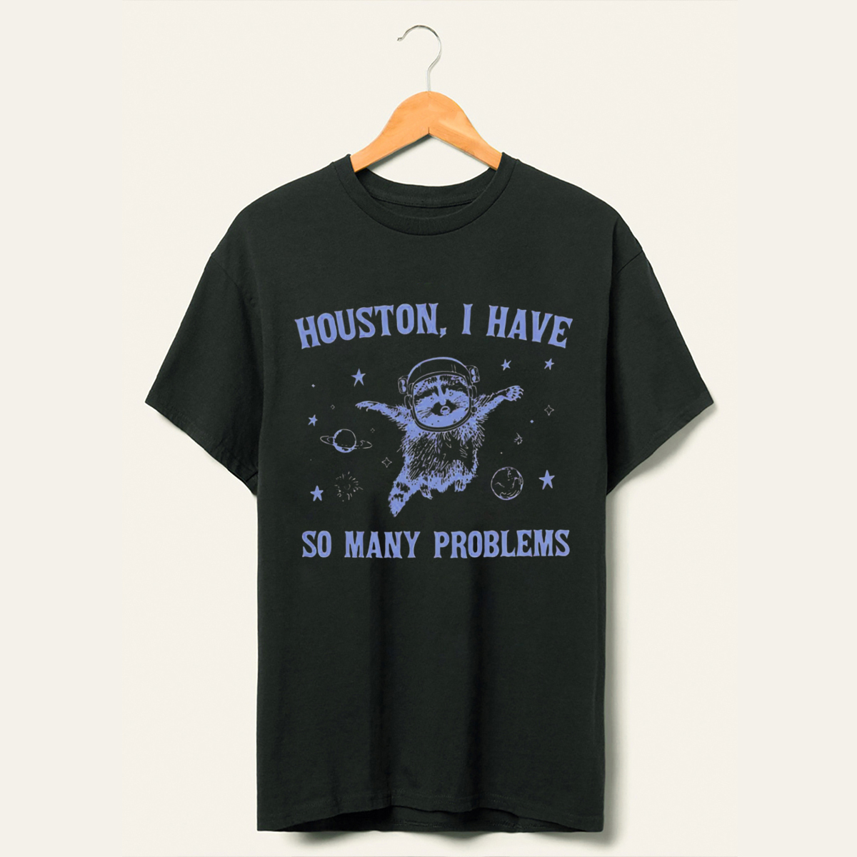 Vintage Raccoon Meme T-Shirt-lovefitte