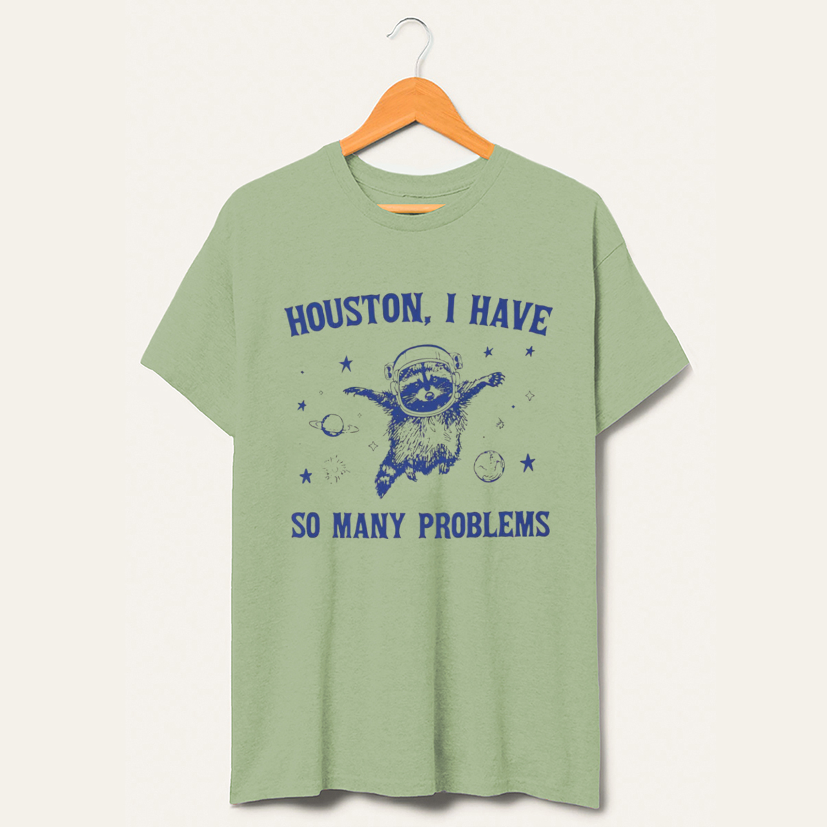 Vintage Raccoon Meme T-Shirt-lovefitte