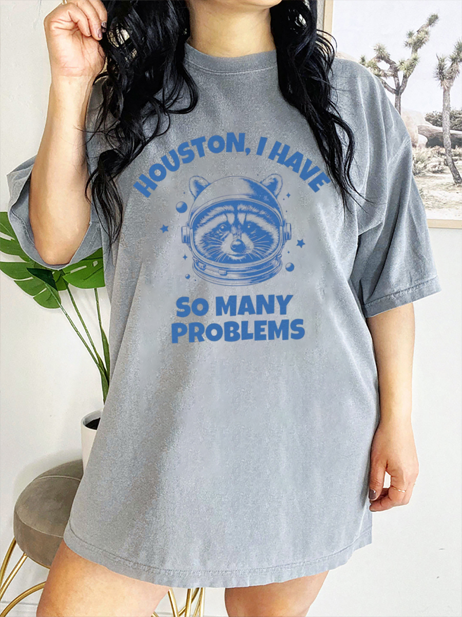 Vintage Houston I Have So Many Problems T-Shirt-lovefitte