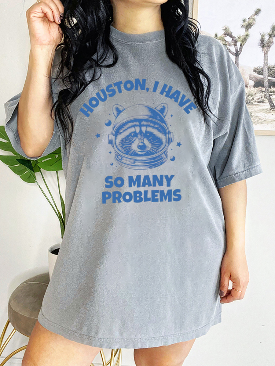 Vintage Houston I Have So Many Problems T-Shirt-lovefitte