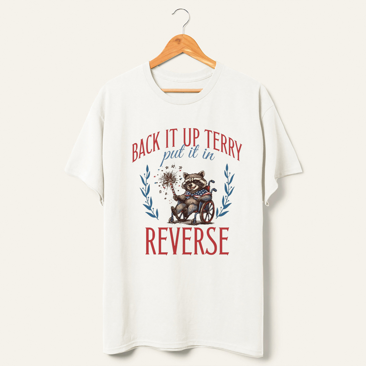 Vintage Back It Up Terry Raccoon T-Shirt-lovefitte