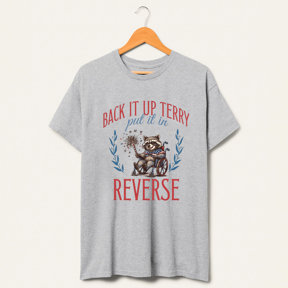 Vintage Back It Up Terry Raccoon T-Shirt-lovefitte
