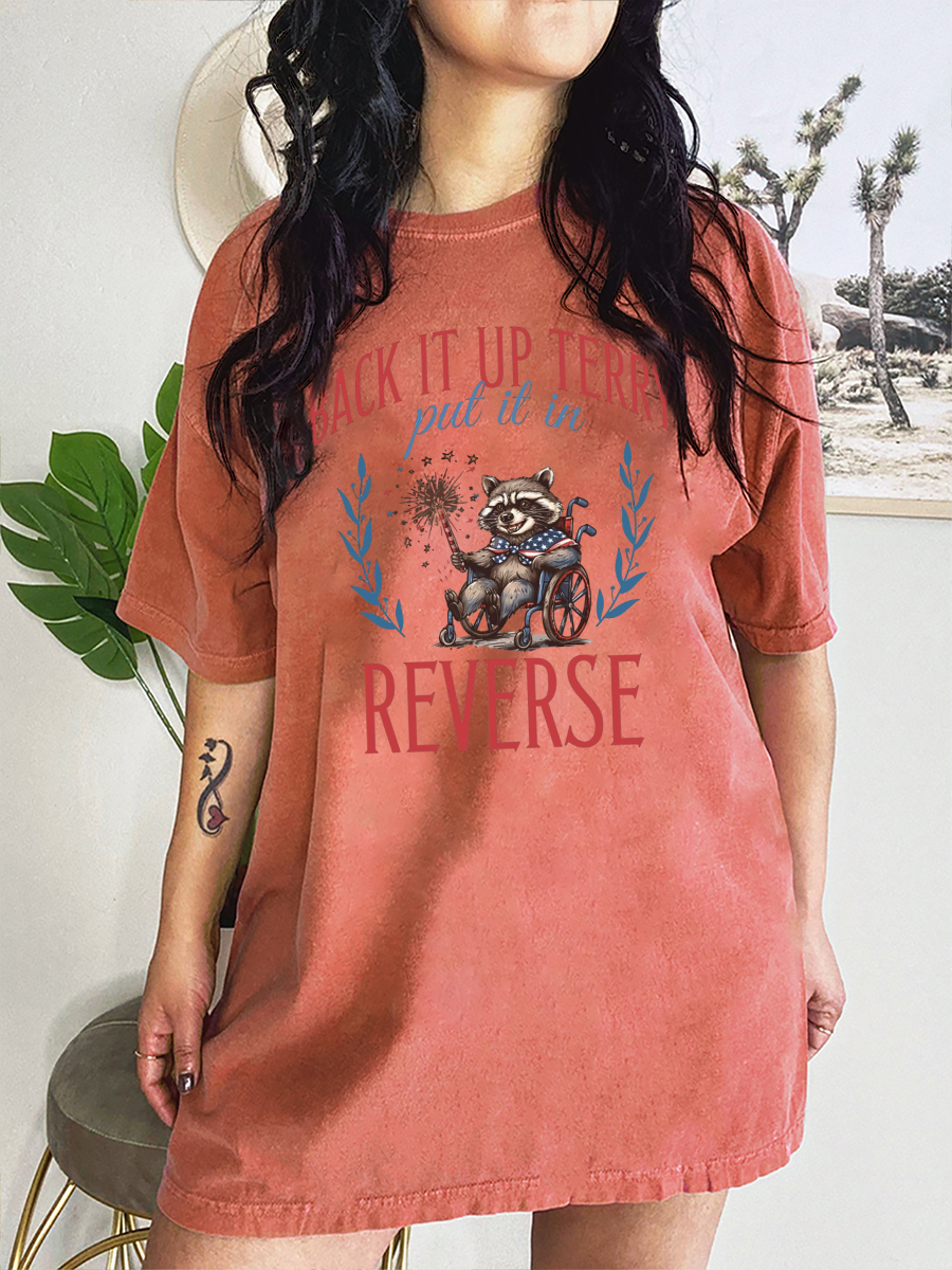 Vintage Back It Up Terry Raccoon T-Shirt-lovefitte