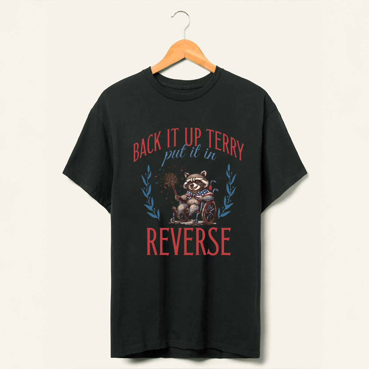Vintage Back It Up Terry Raccoon T-Shirt-lovefitte