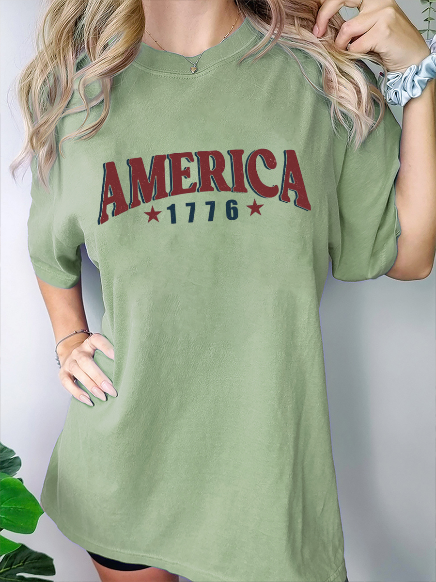 America Funny Raccoon T-Shirt-lovefitte