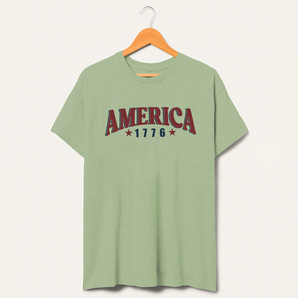 America Funny Raccoon T-Shirt-lovefitte