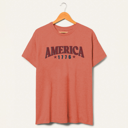 America Funny Raccoon T-Shirt-lovefitte