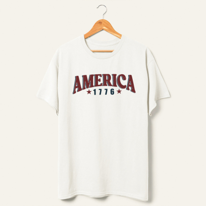America Funny Raccoon T-Shirt-lovefitte