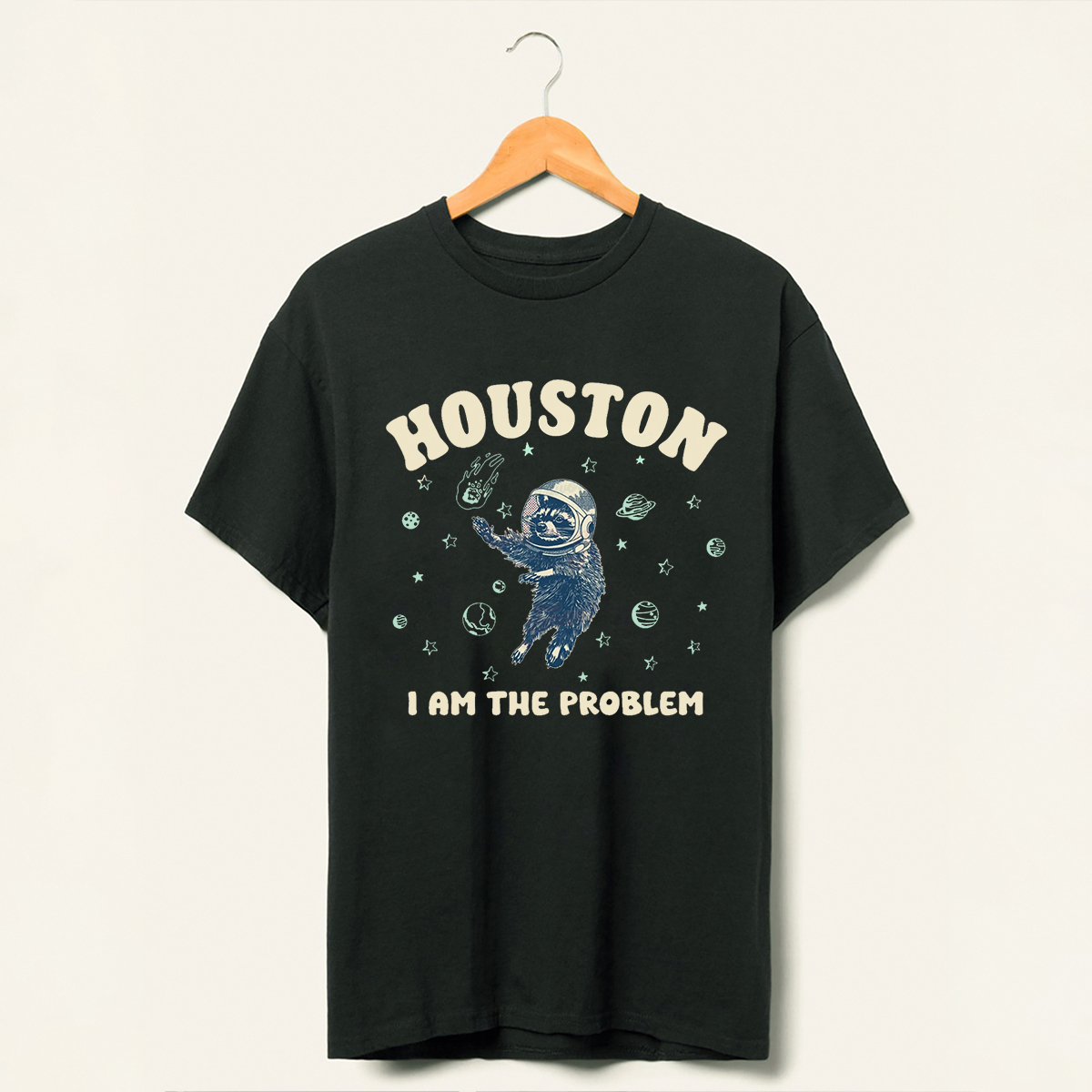 Astronaut Raccoon T-Shirt-lovefitte