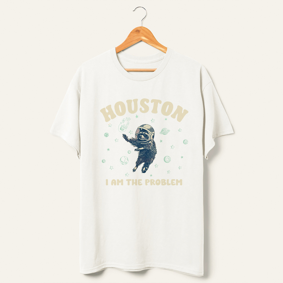 Astronaut Raccoon T-Shirt-lovefitte