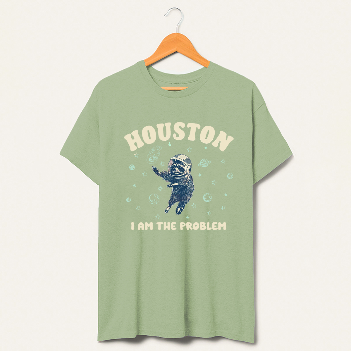 Astronaut Raccoon T-Shirt-lovefitte