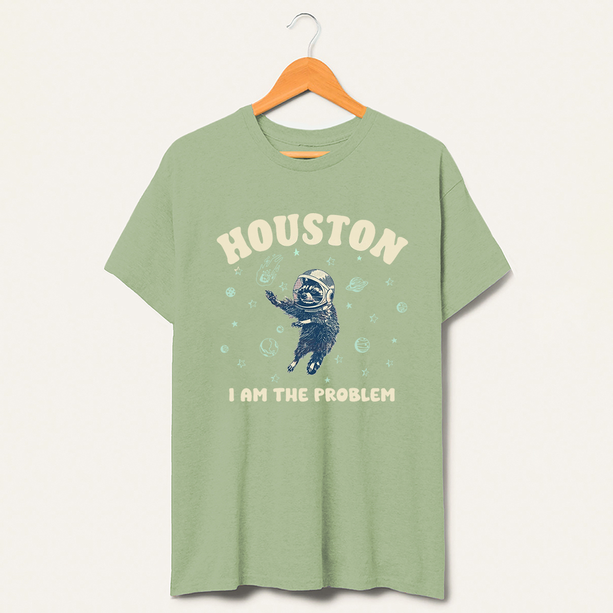 Astronaut Raccoon T-Shirt-lovefitte