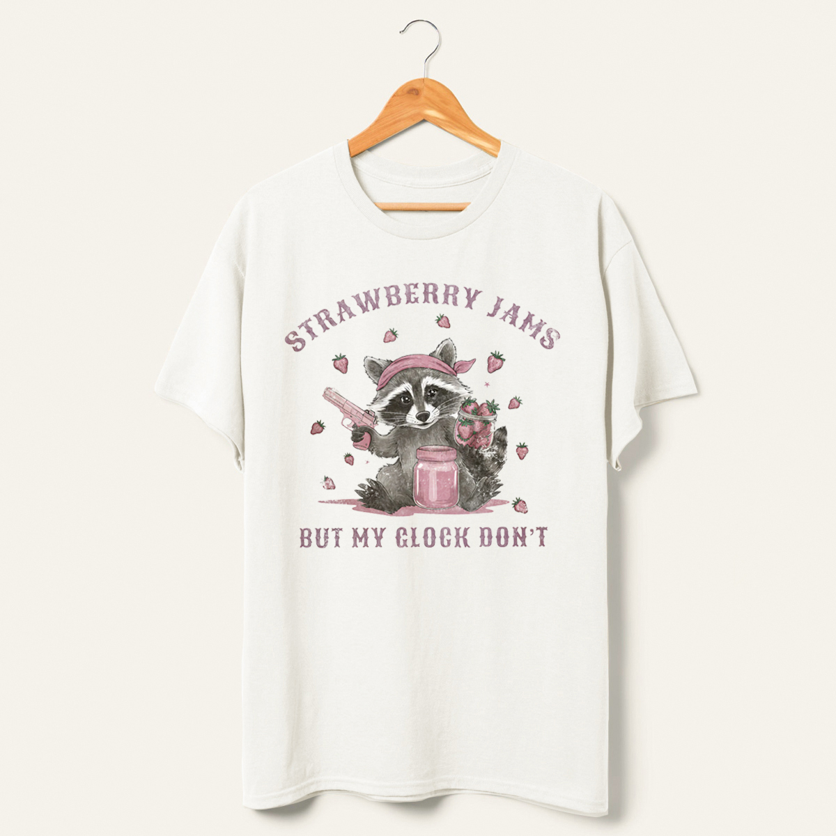 Strawberry Jams But My Glock Don'T Classic T-Shirt-lovefitte